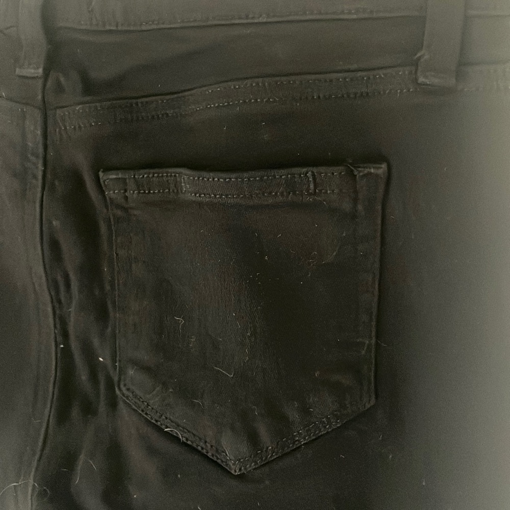 Paige Size 26 Verdugo Crop Black Skinny Jeans - Picture 5 of 11